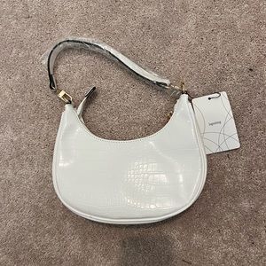 White Shoulder Purse NWT